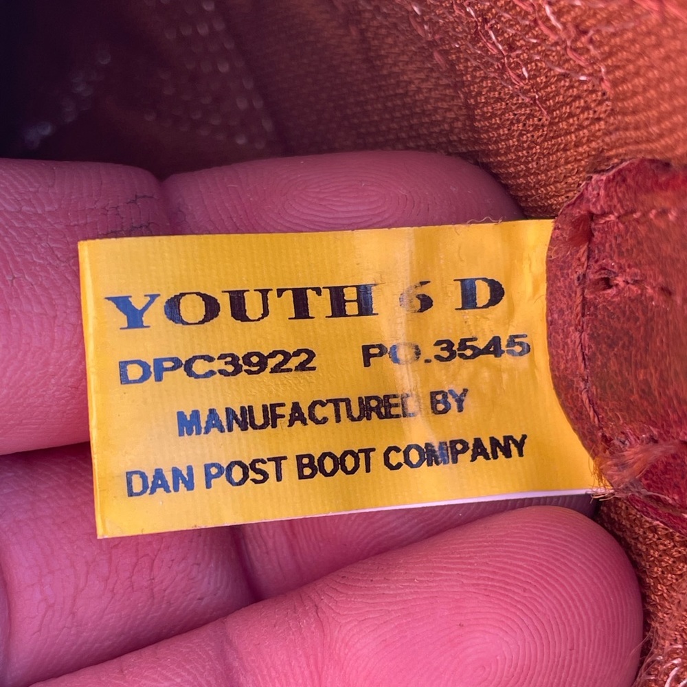 Dan Post square toe boots - Picture 4 of 4